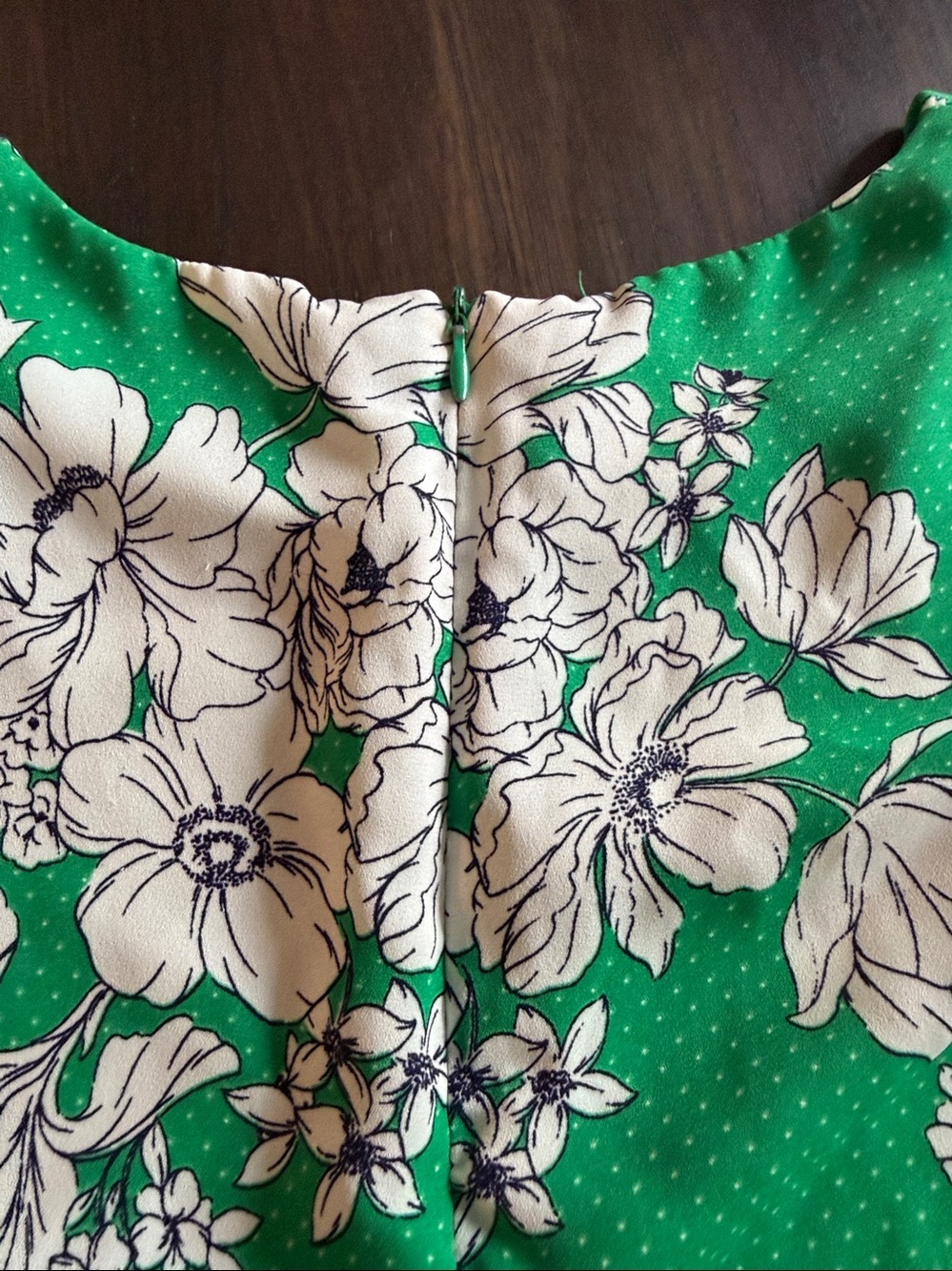 Talbots Green Floral Sleeveless Camisole - Picture 2 of 3